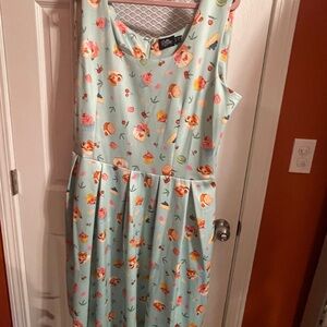 Dollcake Mint Floral Dress